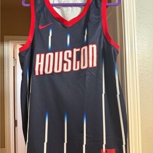 NBA H-Town City Edition Jersey in Navy and Red